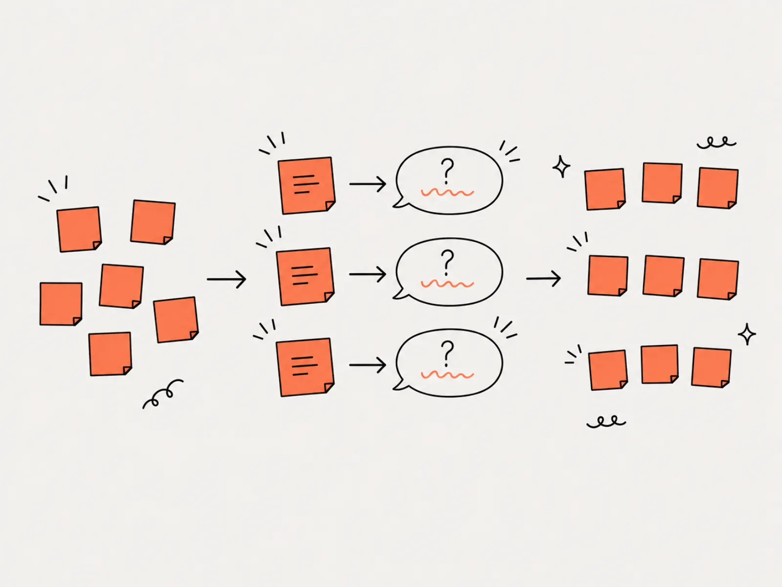 How Might We template illustration